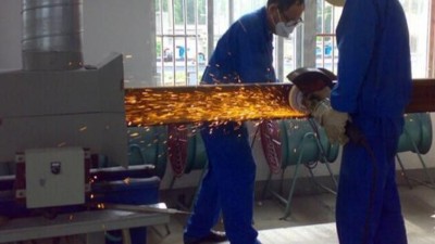 執(zhí)信環(huán)保防爆車間吸塵器,脈沖防爆除塵設備,制造企業(yè)！