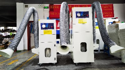 一體式打磨除塵工作臺(tái),執(zhí)信環(huán)保科技10年制造廠家！