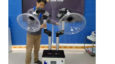 執(zhí)信環(huán)保車間除塵器設(shè)備吸塵器,除塵器小型,凈化企業(yè)車間煙塵污染！